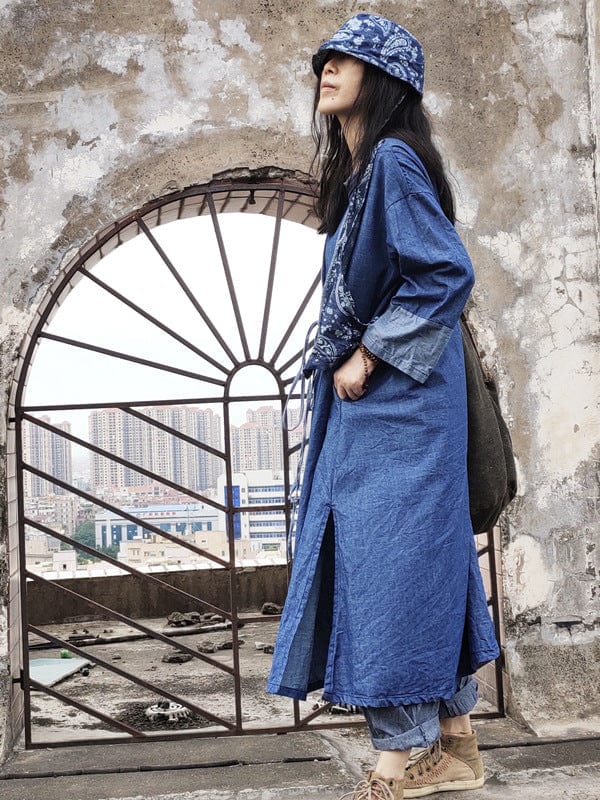 Alice Long Sleeve Denim Dress | Lotus